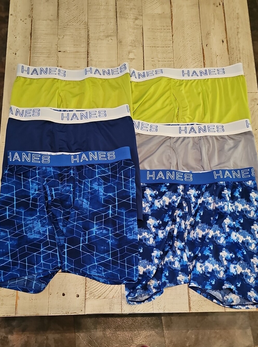 Hanes Boys XL Boxer Brief 6-Pack - New Without Tags